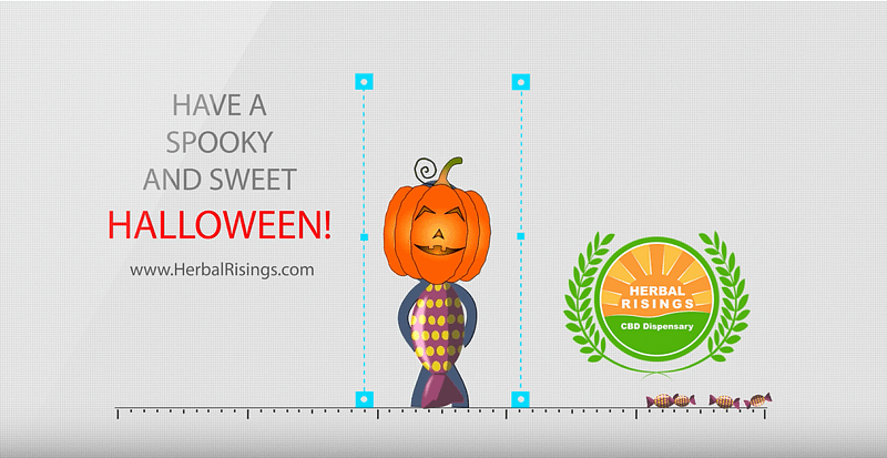 Herbal Risings spooky commercial